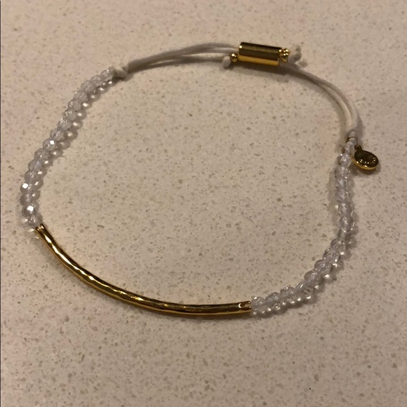 Gorjana clear quartz power gemstone bracelet - Picture 4 of 6